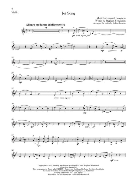 West Side Story (Violin Solos) – Leonard Bernstein