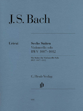 6 Suites for Cello Solo, BWV 1007-1012 – Johann Sebastian Bach