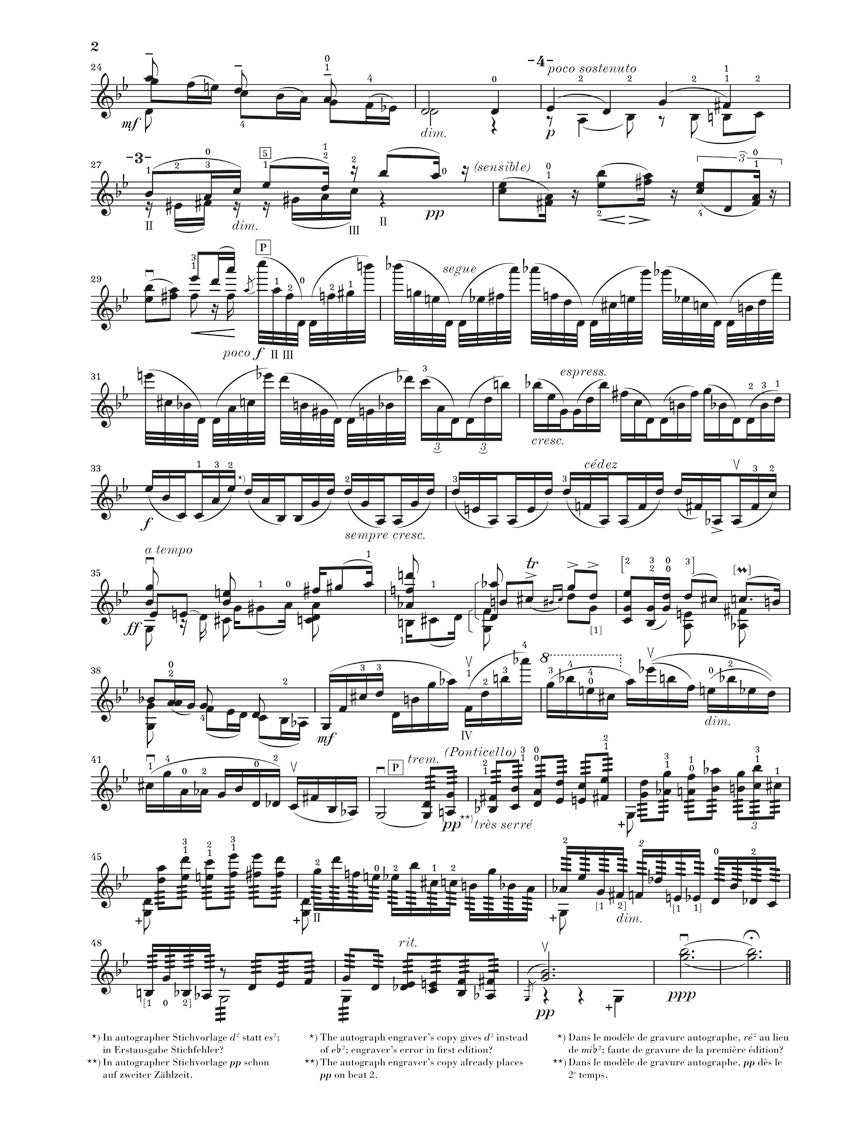 6 Sonatas for Violin Solo, Op. 27 – Eugène Ysaÿe – Strings