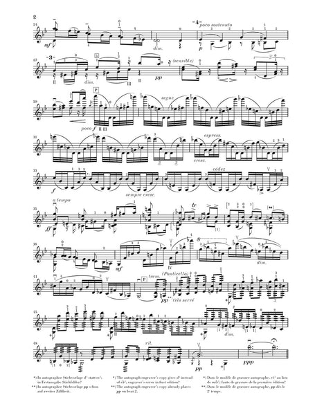 6 Sonatas for Violin Solo, Op. 27 – Eugène Ysaÿe