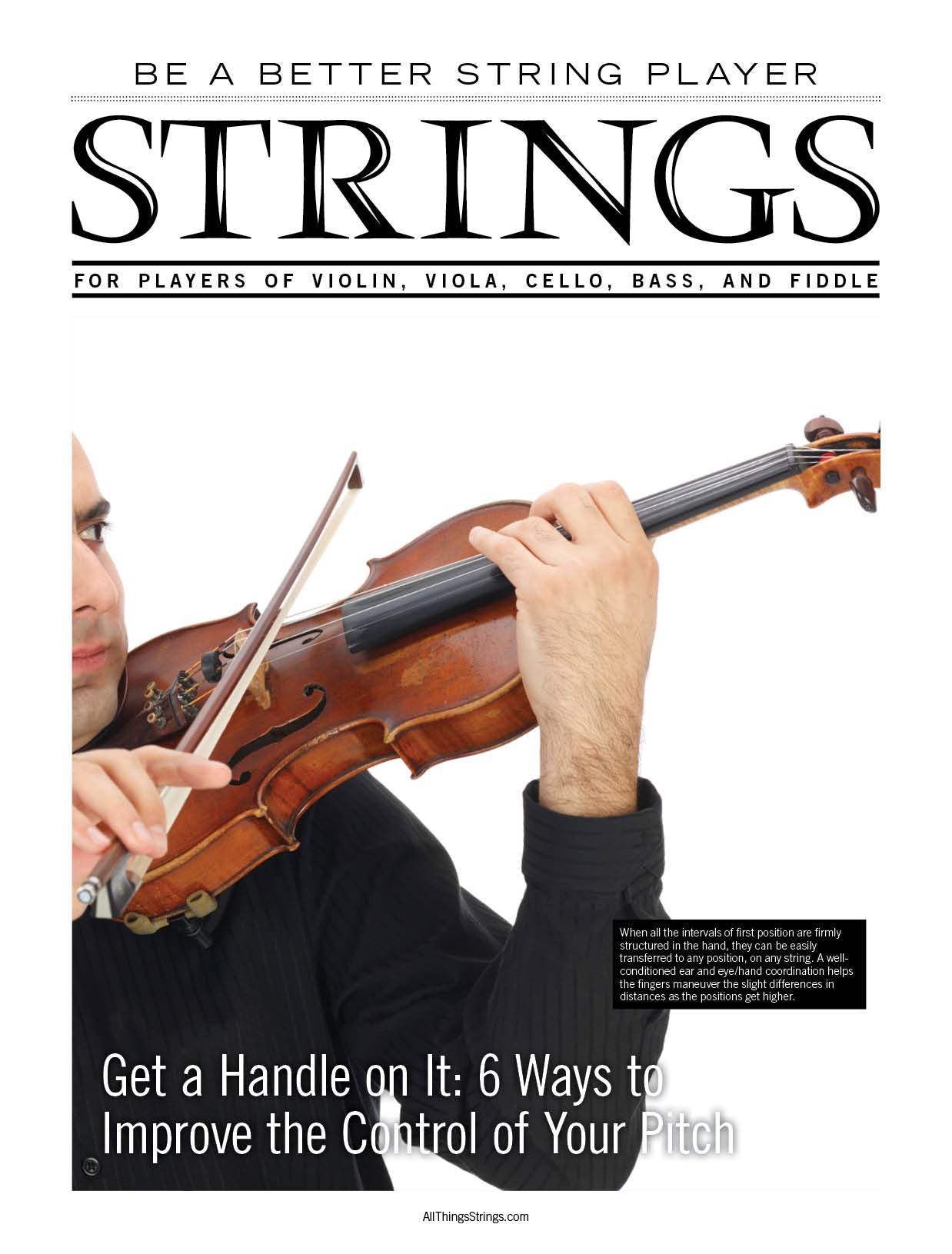 Be a Better String Player – Get a Handle on It - 6 Ways to Improve the Control of Your Pitch