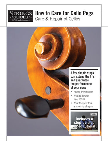 Care and Repair of Cellos: How to Care for Cello Pegs