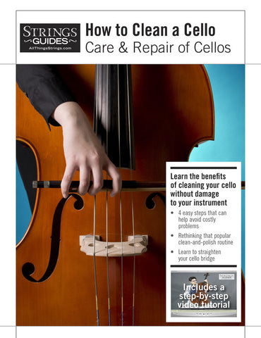 Care and Repair of Cellos: How to Clean a Cello