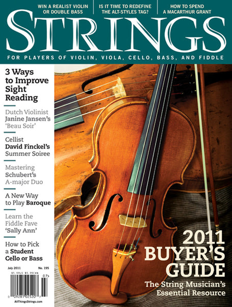 No. 195, July 2011 – Strings Magazine