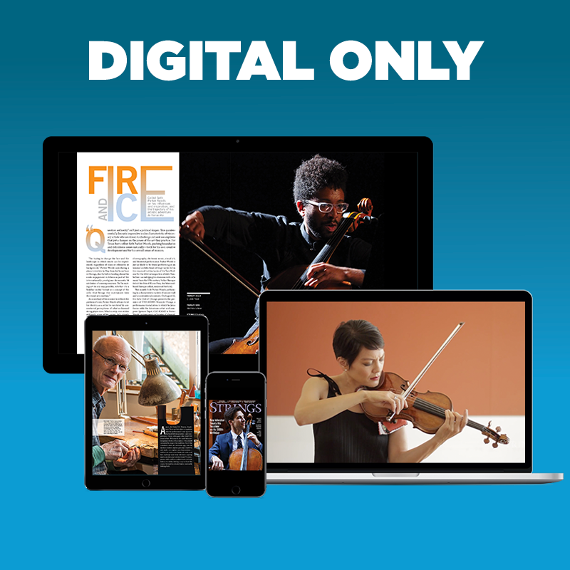 Strings Magazine Digital Subscription for App Users