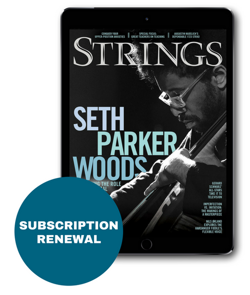 Strings Magazine Digital Subscription Renewal