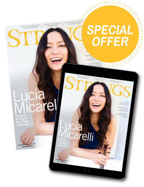 Strings Magazine Subscription Add 1 Year