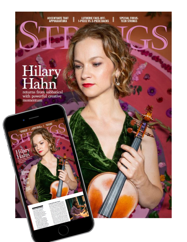 Strings Magazine Subscription Renewal Discount