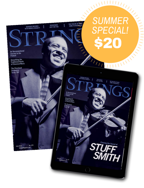 Strings Magazine Summer Subscription Sale